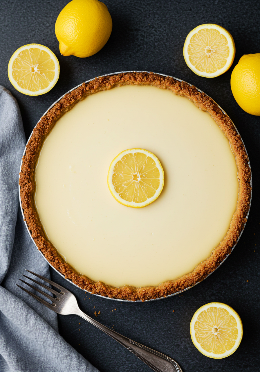 Condensed Milk Lemon Pie