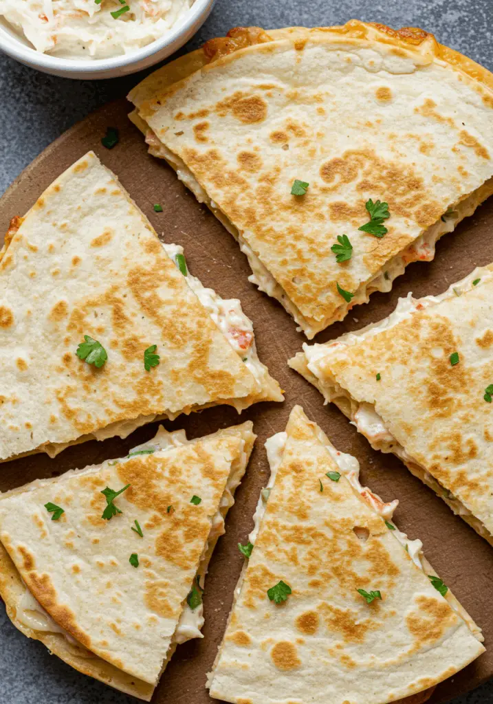 Crab Quesadillas Recipe