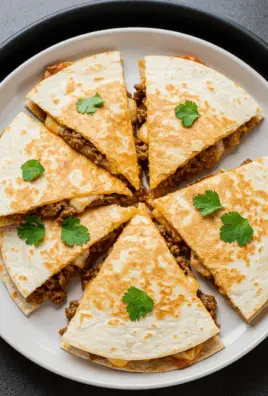 Ground Beef Quesadillas