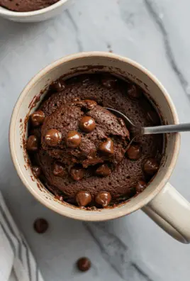 Chocolate Chip Mug Cake