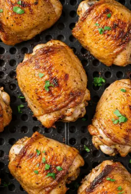 Air Fryer Chicken Thighs