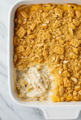 Ritz Cracker Chicken Casserole