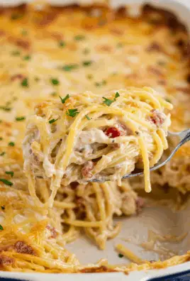 Chicken Spaghetti Casserole
