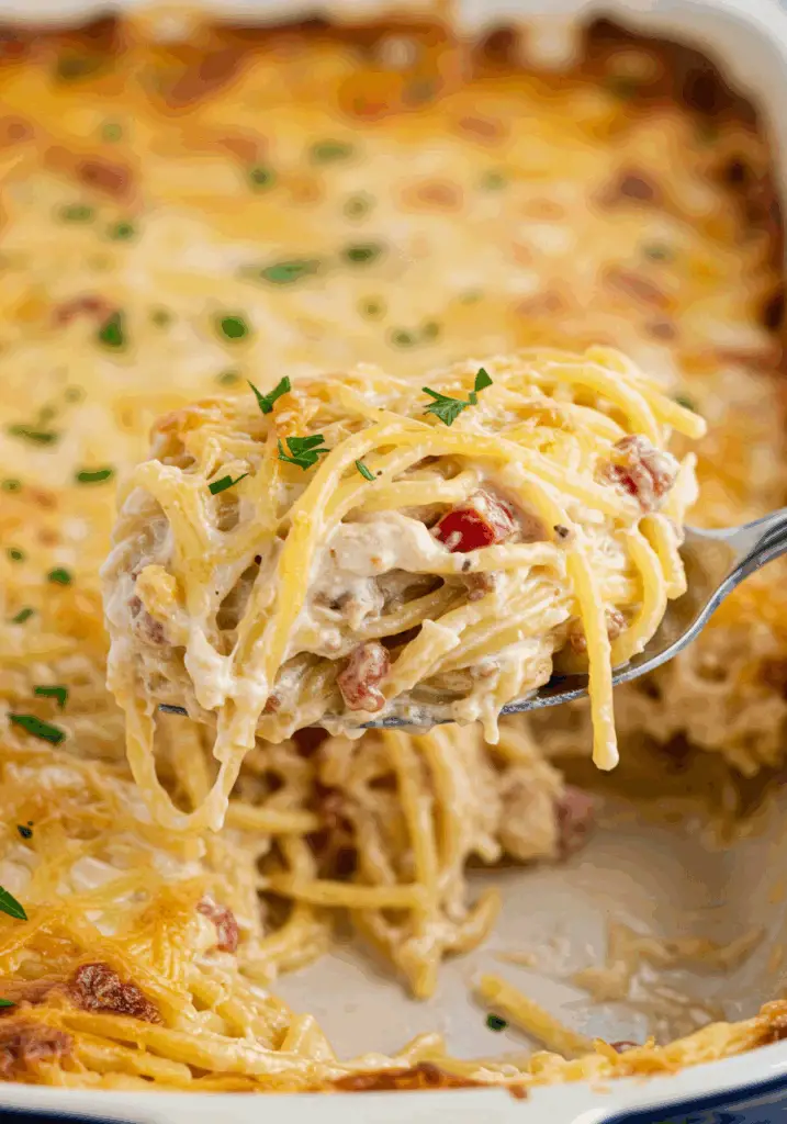 Chicken Spaghetti Casserole