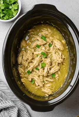 Crockpot Salsa Verde Chicken