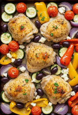 Greek Sheet Pan Chicken