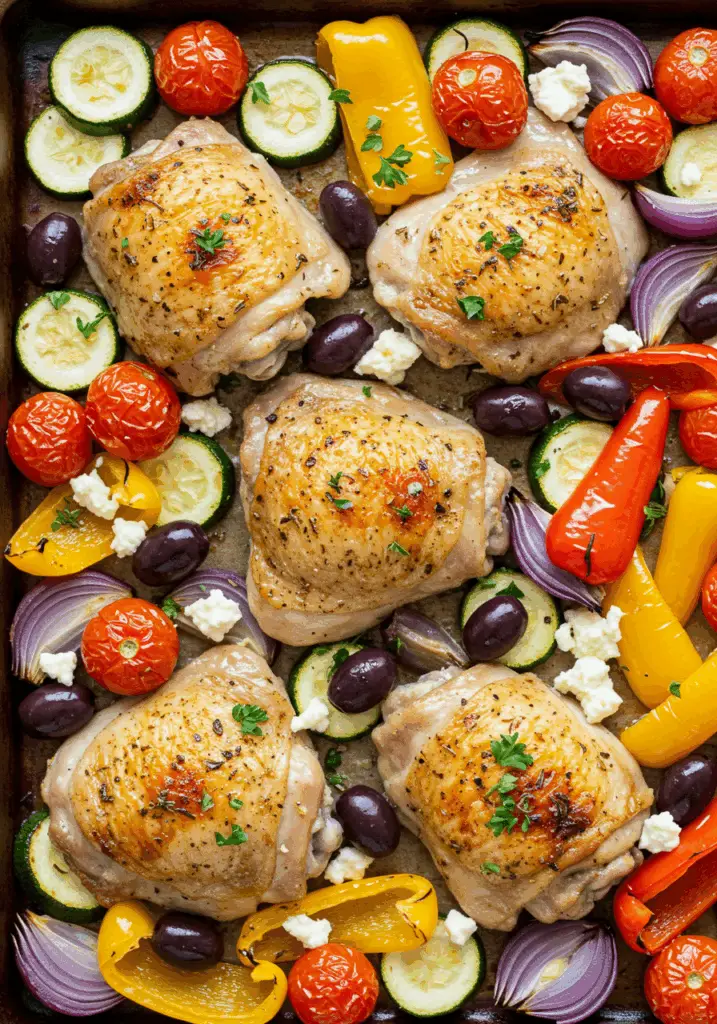 Greek Sheet Pan Chicken