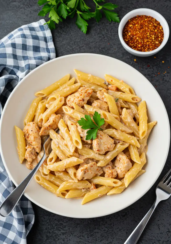 Creamy Cajun Chicken Pasta