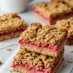 Healthy Strawberry Oatmeal Bars