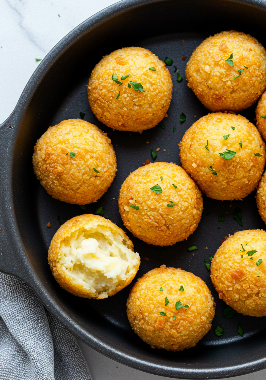 Air Fryer Mashed Potato Balls