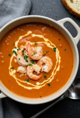 Creamy Crab and Shrimp Tomato Bisque