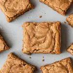 Cinnamon Swirl Snickerdoodle Blondies