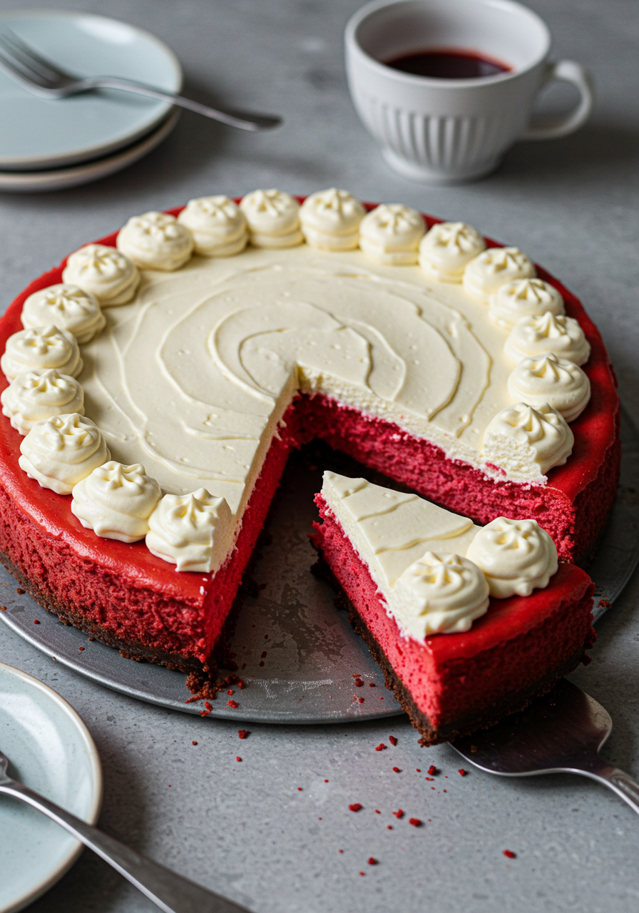 Red Velvet Cheesecake