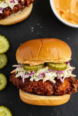 Nashville Hot Chicken Sandwiches