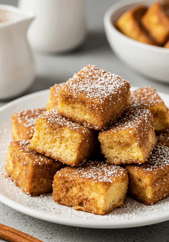 Cinnamon French Toast Bites
