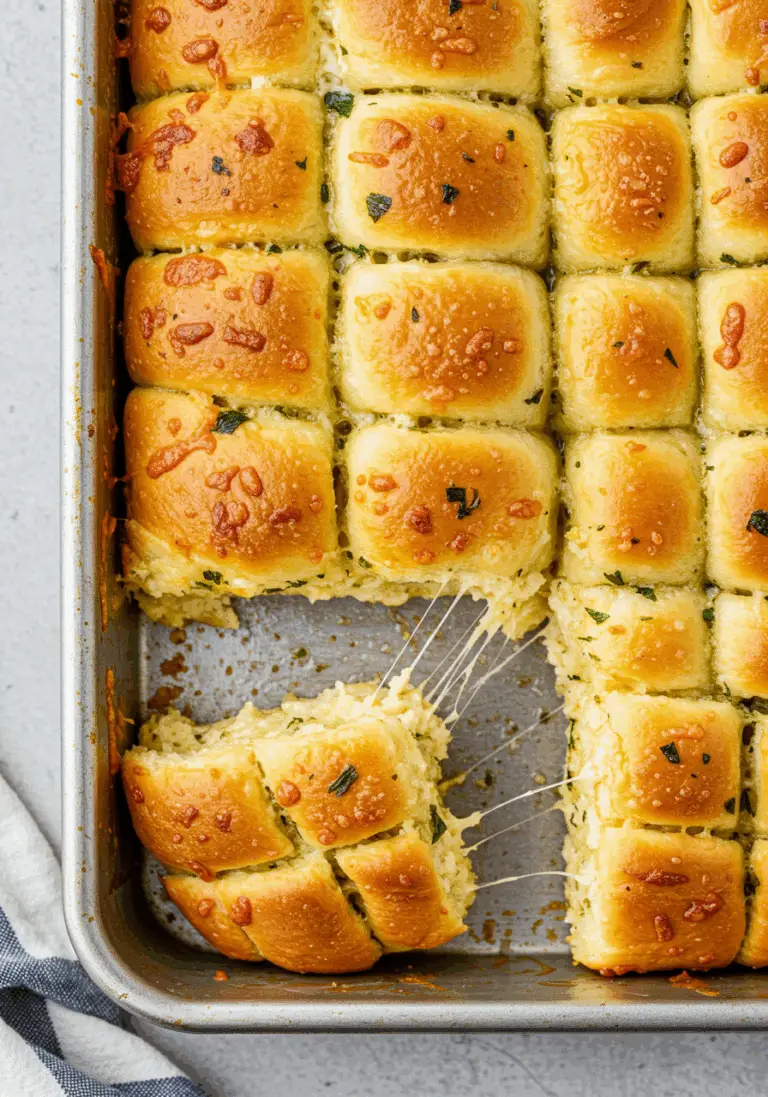 Cheesy Pull Apart Garlic Bread Martharecipes