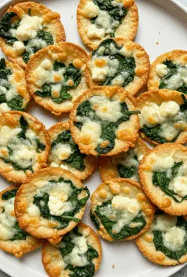 Mediterranean Spinach and Feta Crisps