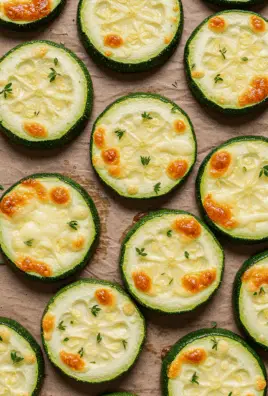 Gourmet Garlic Zucchini Steaks with Cheese