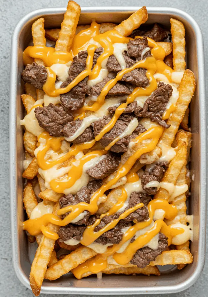 Philly Steak Cheese Fries