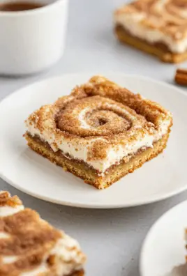 Cinnamon Roll Bliss Bars