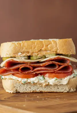 Montreal Smoked Meat Sandwich