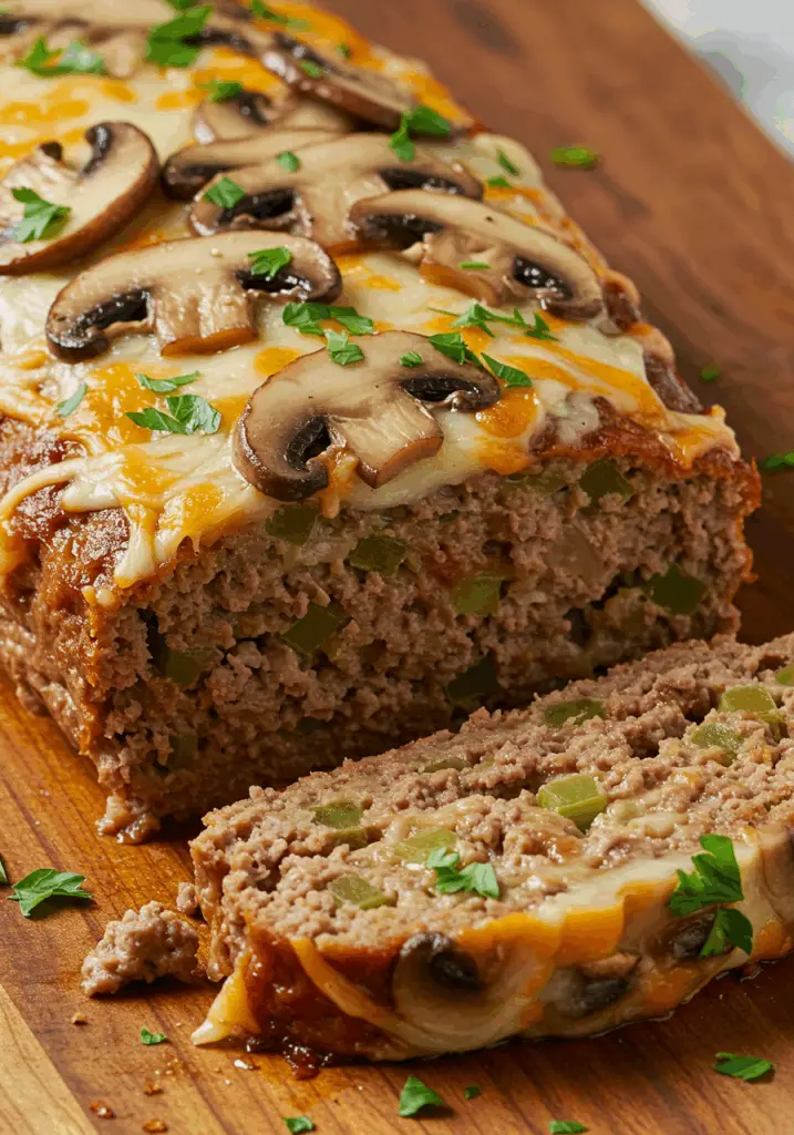 Philly Cheesesteak Meatloaf