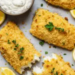 Crispy Parmesan Crusted Fish