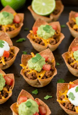 Easy Taco cups