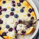 Blueberry Cottage Cheese Breakfast Bake