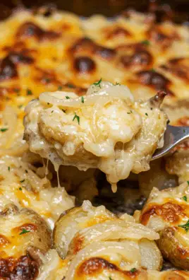 French Onion Potatoes