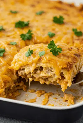 Taco Hashbrown Casserole