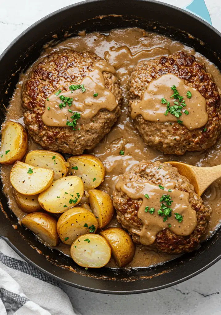 Salisbury Steak & Potato Skillet