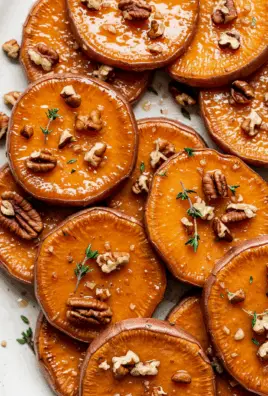 Cinnamon Maple Roasted Sweet Potatoes