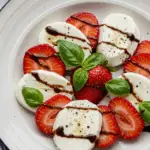 Balsamic Strawberry Caprese