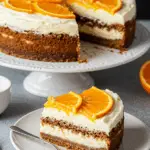 Chocolate Orange Cheesecake Layer Cake
