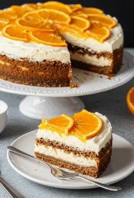 Chocolate Orange Cheesecake Layer Cake