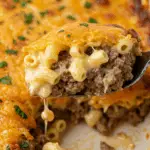 Mac and Cheese Meatloaf Casserole