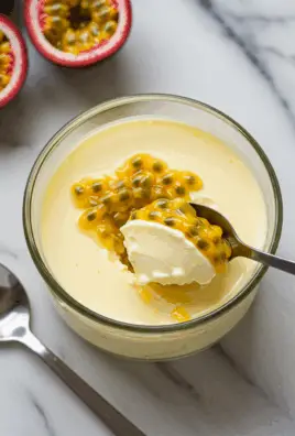 Passion Fruit Panna Cotta (No Gelatin)