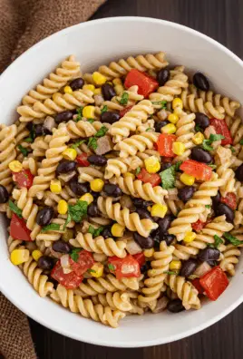 Cowboy Caviar Pasta Salad