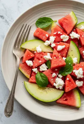 Watermelon & Feta Salad
