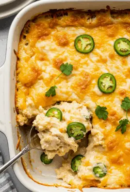Jalapeno Popper Chicken Casserole