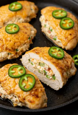 Jalapeño Popper Stuffed Chicken
