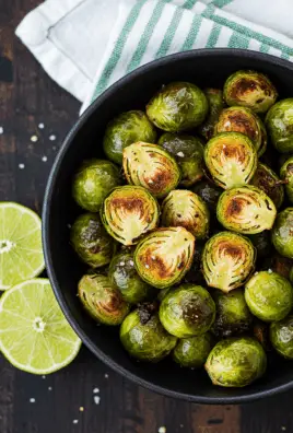 Sweet Chili Air Fryer Brussels Sprouts
