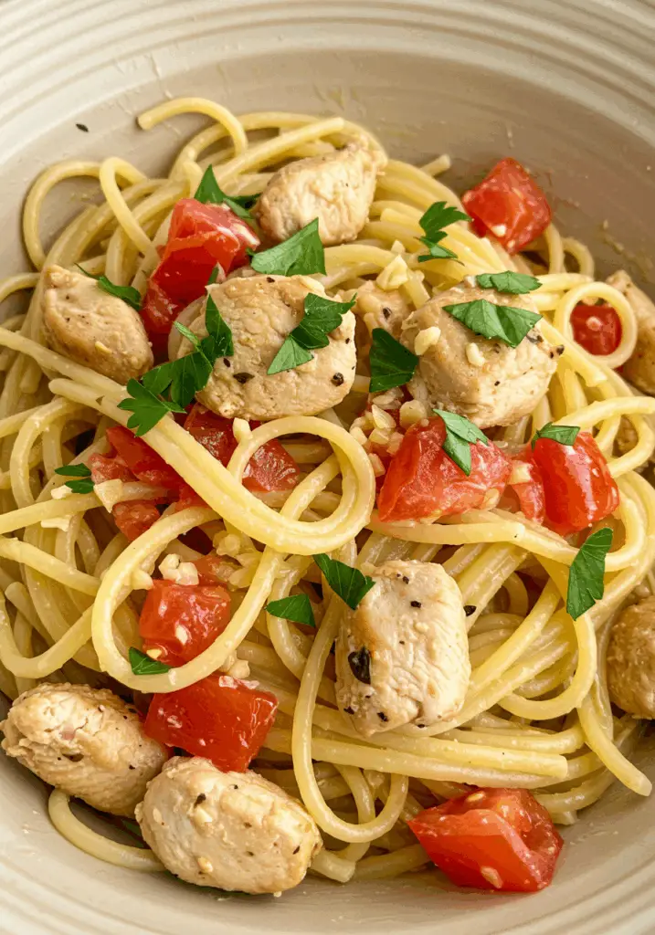 Monterey Chicken Spaghetti