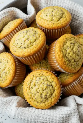 Lemon Chia Oat Muffins
