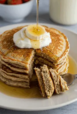 Easy Oatmeal Pancakes
