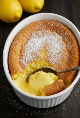 Jamie Oliver Self Saucing Lemon Pudding