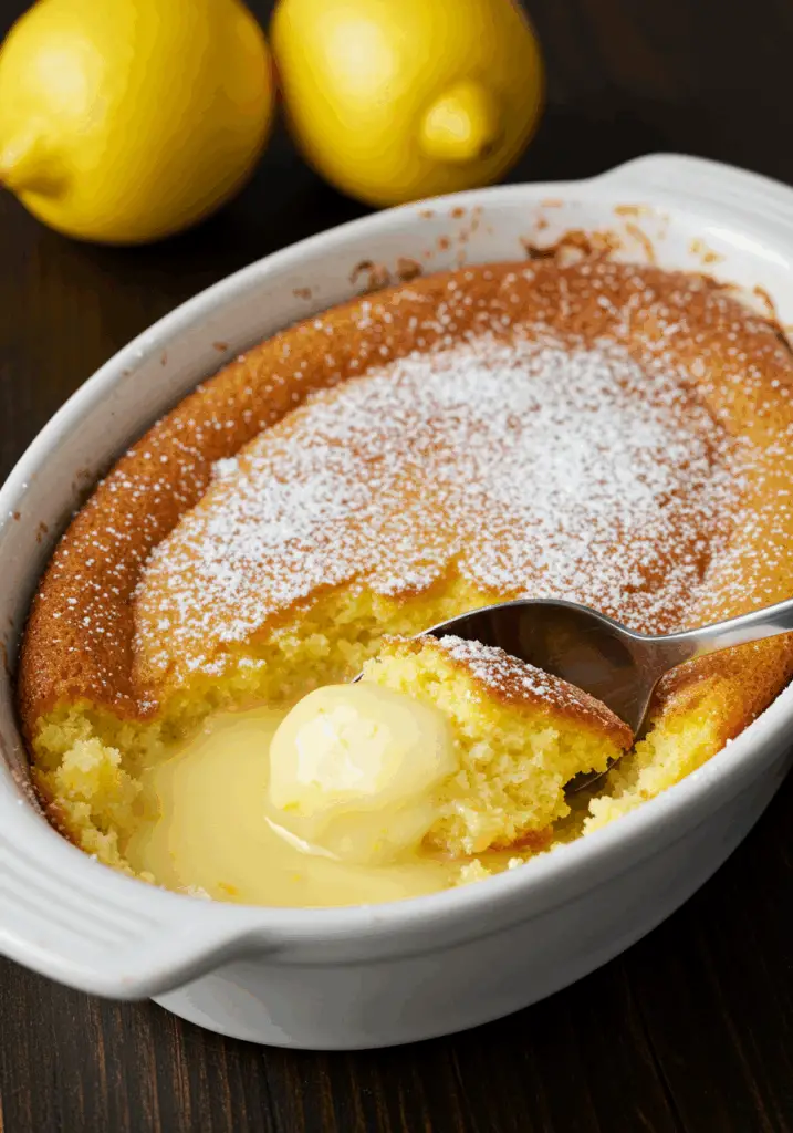 Jamie Oliver Self Saucing Lemon Pudding