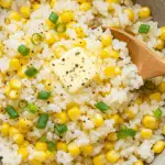 Hot buttered corn rice