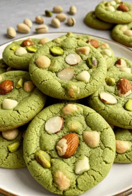 Pistachio Pudding Cookies